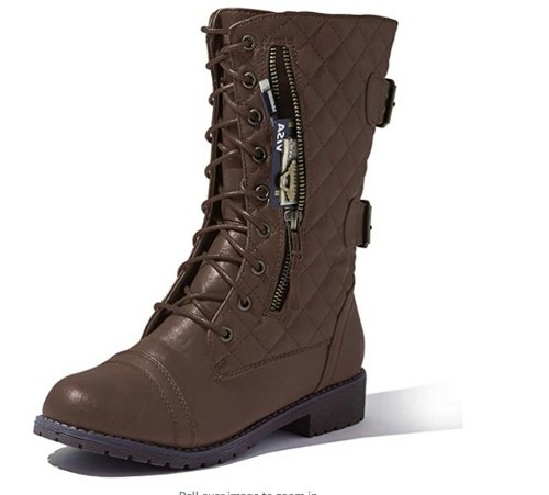 Dailyshoes women military lace - military,