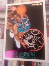 Carte Basket Nba Collection Fleer 1994 1995 Charlotte Hornets #25 Hersey Hawkins