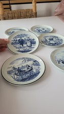 lot 6 assiettes décoratives