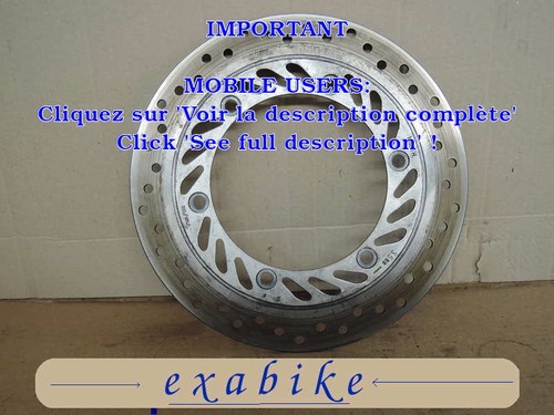 Disque frein avant - de, pour