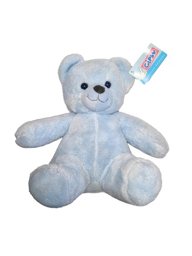 Peluche ours club bleu - bleu, 24