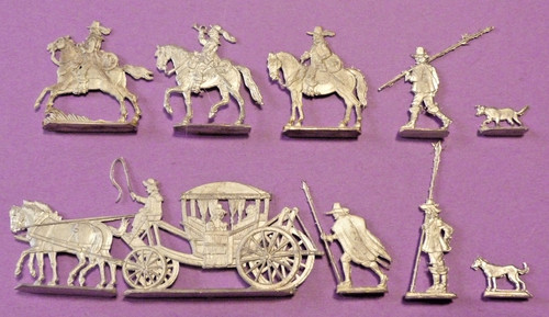 Plats étain zinnfiguren - zinnfiguren,