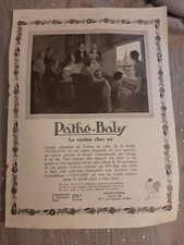 Pub de presse ancienne Pathé