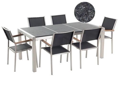 Table jardin 6 chaises - de, et