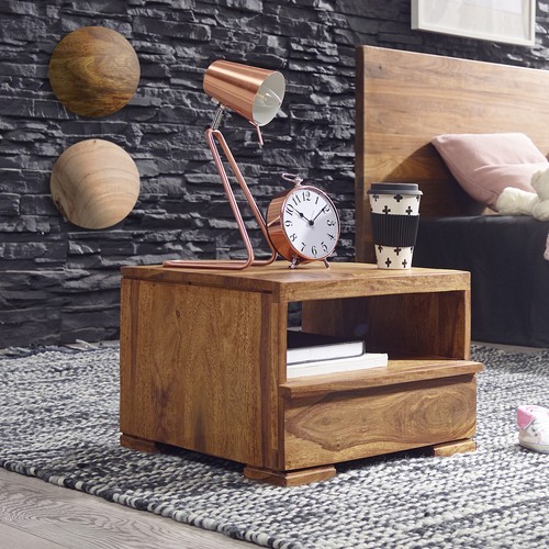 Finebuy table chevet bois - finebuy,