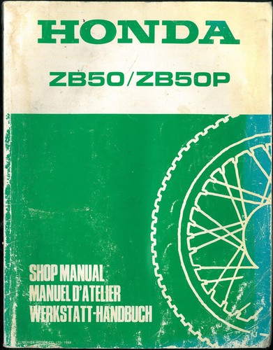 Revue atelier honda p - zb, /p