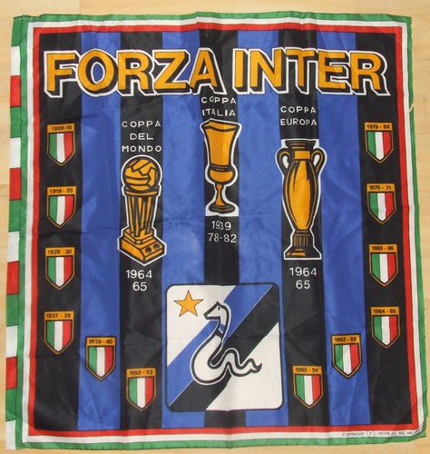 écharpe drapeau ultras - ultras, inter