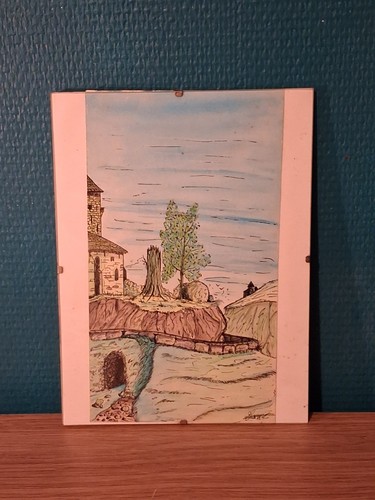 Petit cadre décoratif vintage