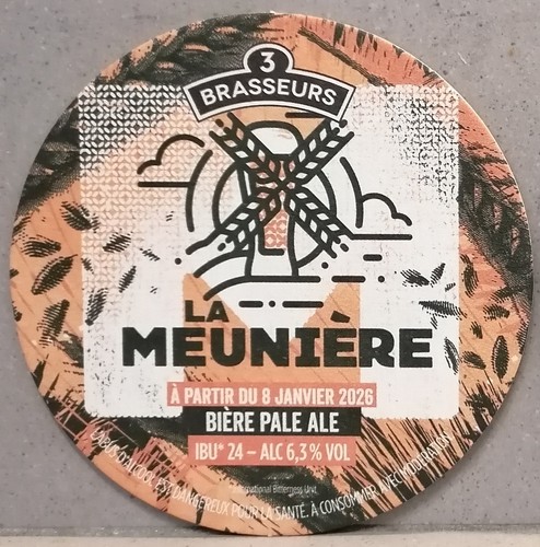 Sous bock bière brasseurs - sous,