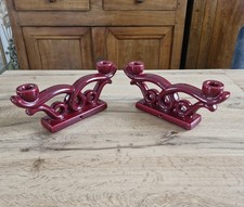 Bougeoirs Double Céramique