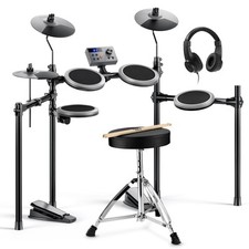 ? Donner DED-70 Electronic Drum Set Quiet Mesh Pads Electric Drum Kit