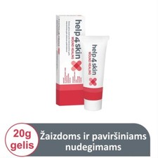 HELP4SKIN 20g Hydrocolloïde Gel Que Favorise Blessure Thérapeutique sans Paraben