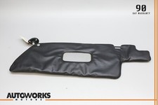 83-91 Porsche 944 924 Front Left Driver Side Sun Visor Shade w/ Mirror Black OEM