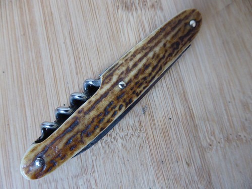 Ancien couteau pliant - , navette