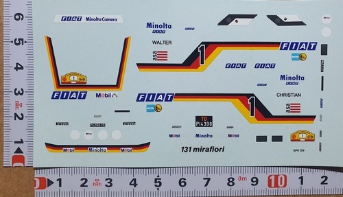 Decals fiat 131 - fiat,
