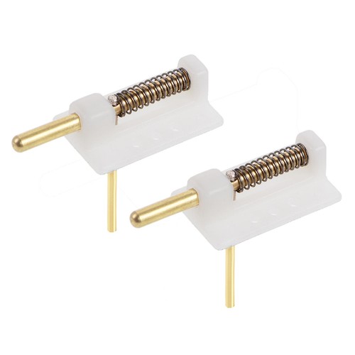Canopy gate latches fixing