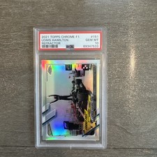 2021 Topps Chrome F1 Lewis
