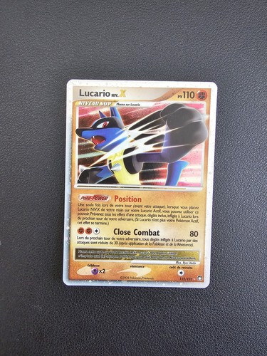 Carte pokémon lucario niv - lucario, x