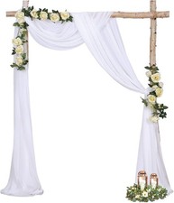 Voilage Blanc Mariage75 x