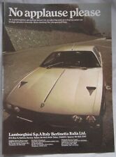 1976 Lamborghini Espada Original advert