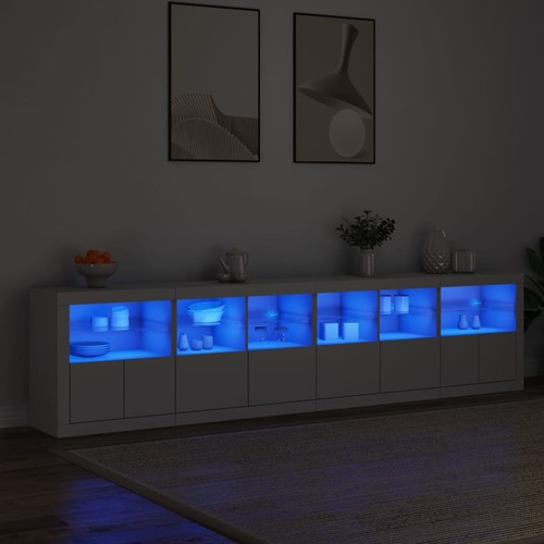 Buffet avec lumières led - buffet,