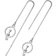  Boucles D'oreilles Chat Pour