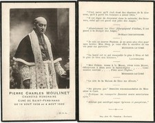 Bordeaux (33) Canon Charles Moulinet DCD in 1935 parish priest of St Ferdinand.
