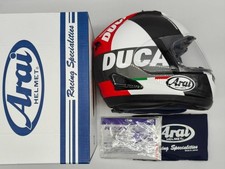 Arai RX-7X x Ducati  Corse Power Ducati Full Face Helmet L:59-60cm From Japan