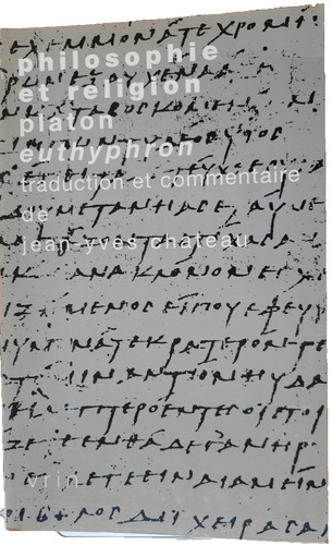 Platon euthyphron traduction - traduction, &