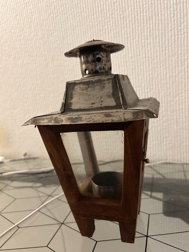 Ancienne lanterne bougie en - lanterne,