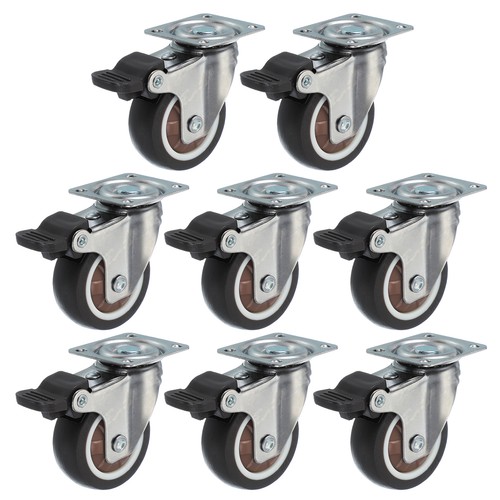 Roulettes pouces 8 pcs - roulettes,