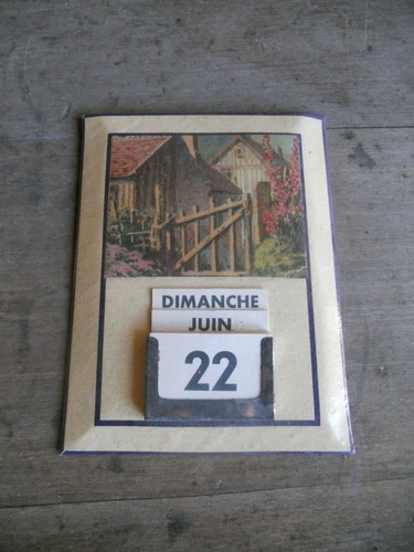 Semainier ancien grenier - semainier,