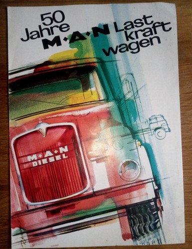 Man truck leaflet - man,