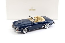1:18 Norev Mercedes 190 SL Cabriolet 1957 Bleu Moyen