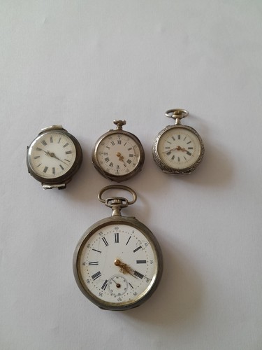 Lot montres argent gousset - 4,