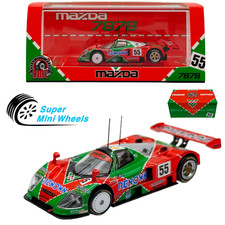 BMC 1:64 Mazda 787B Winner of the 1991 24H Le Mans #55 Chrome Orange - Exclusive