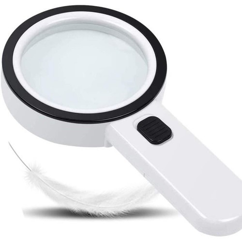 Lampe loupe 30x éclairante - lampe,