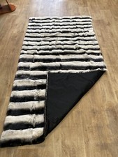 Couvre Lit Fourrures Chinchilla