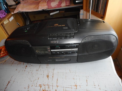 Boombox sony cfd - , cd