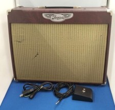 Traynor YCV40WR Vintage 40 Watts Guitar Amplifier Wine Red w/Foot switch