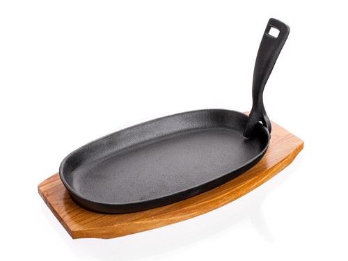 Plateau poêle fonte avec - en,