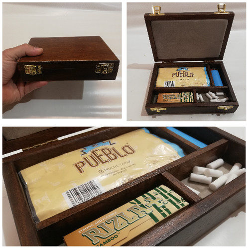 étui tabac bois pour - Étui,
