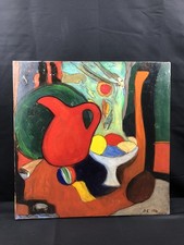 Huile sur toile - Nature morte