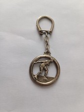 Vintage 60' Ice Skate SKATER Keychain Keychain