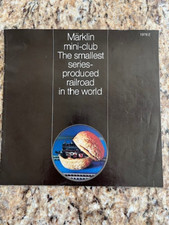 Marklin Mini-Club  1976 E Catalog Catalogue in English Z Gauge 18 pages