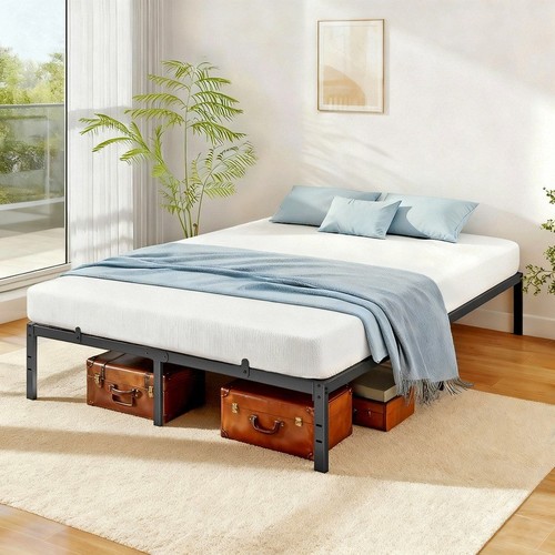 Lit double 160x200 métal - lit,