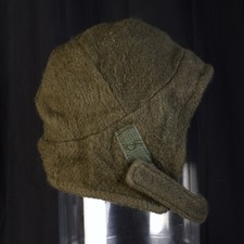 Vintage French Army Wool Hat Under Helmet #B200.2_28