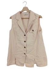 YARELL Gilet tricoté Dames Gilet T EU 44 crème style décontracté