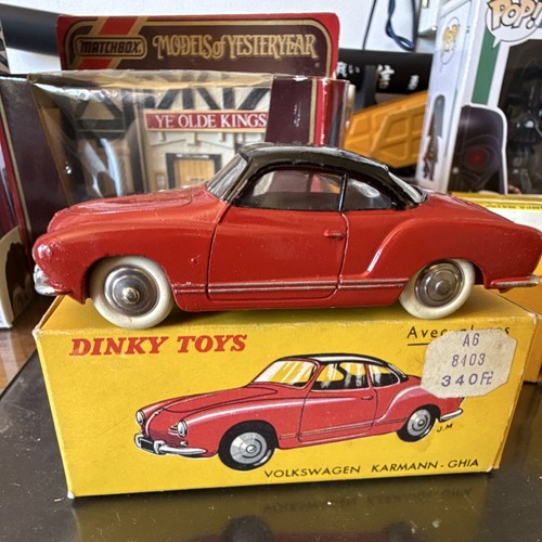 Dinky toys volkswagen - volkswagen, karmann