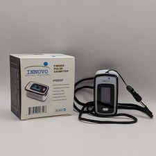 Finger Pulse Oximeter Blood Oxygen Monitor PR Innovo Saturation Heart Rate Meter